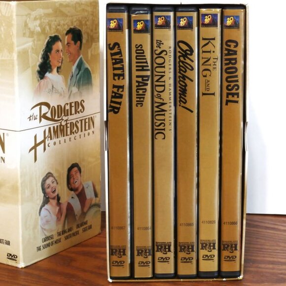 THE RODGERS & HAMMERSTEIN COLLECTION DVD 6 Movie Set - Carousel - The King and - Picture 2 of 10